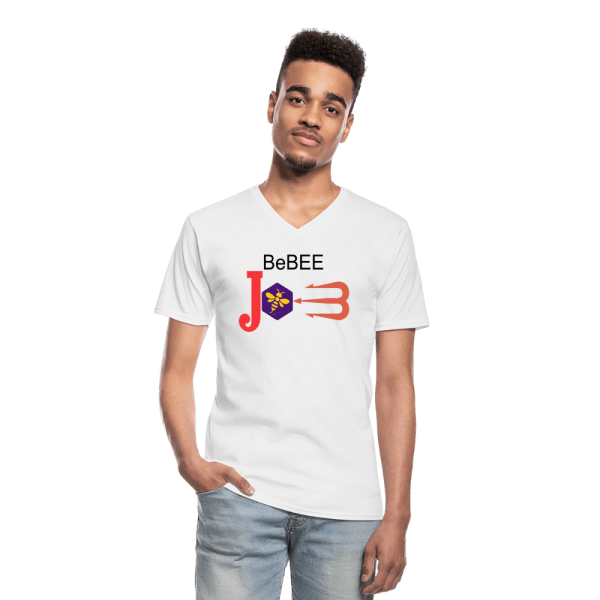 T-shirt classique col V Homme – Image 2